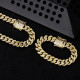 Newest 14mm Iced Out Cuban Link Bracelet for Men