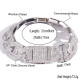 Newest 17mm CZ Diamond Iced Out Stud Link Bracelet for Men