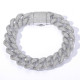 New Arrival 15mm Iced Out Cuban Link Bracelet for Men