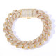 New Arrival 15mm Iced Out Cuban Link Bracelet for Men