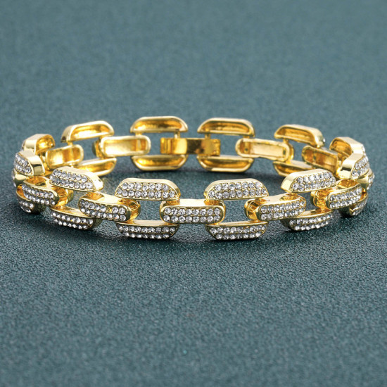 Fashion 12mm Geometric Figuree Bracelet for Men