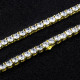 Chic 3/4/5mm CZ Diamond Womens Tennis Bracelet