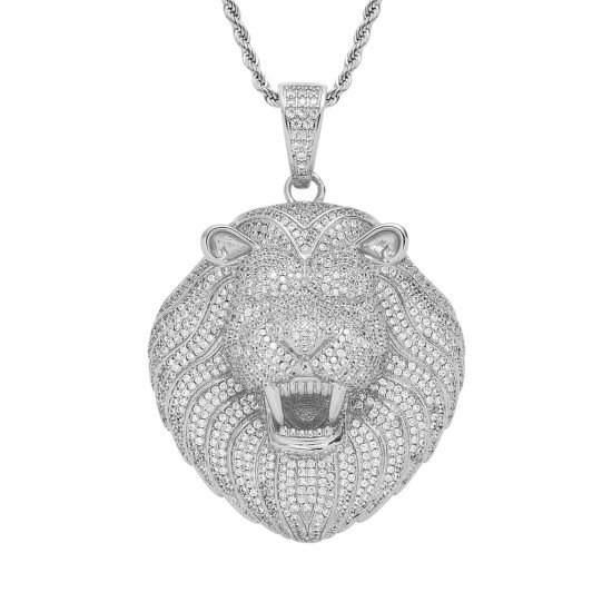 Lovely Lion Pendant with Stainless Steel Chain