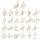 Trendy Artistic English Letter Hip Hop Pendent with 6mm Rope Chain