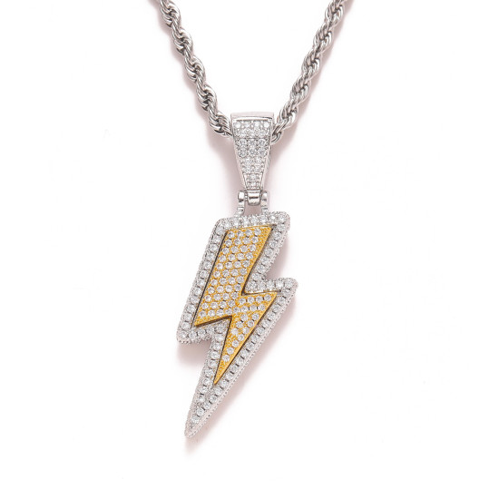 Lovely Flash Pendant with Stainless Steel Chain