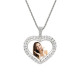 Customize Fashion Sweetheart Photos Double Side Pendant ( Send us Photo)