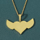 Fashion Love Wings Photos Pendant ( Send us Photo)