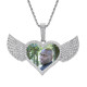 Fashion Love Wings Photos Pendant ( Send us Photo)