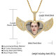 Fashion Love Wings Photos Pendant ( Send us Photo)