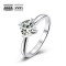 Excellent 0.5 Carats VVS1 Moissanite Rings for Women