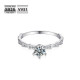 Modern 0.5 Carats VVS1 Moissanite Rings for Women