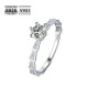 Modern 0.5 Carats VVS1 Moissanite Rings for Women