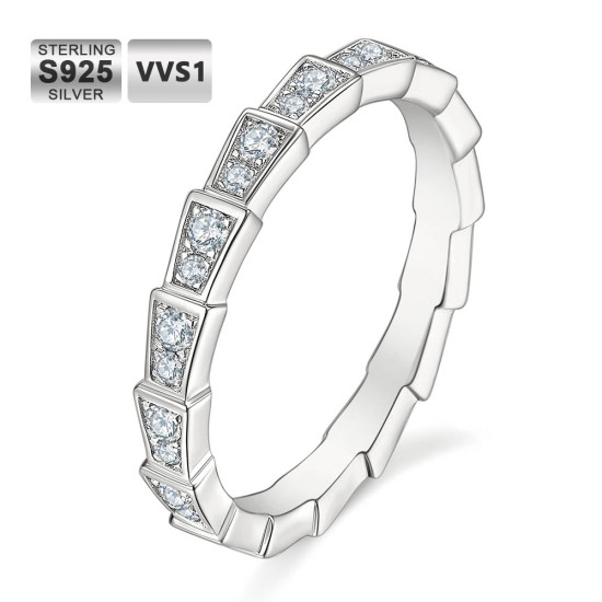 Newest 0.50 Carats VVS1 Moissanite Rings for Women