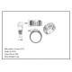 New Arrival 1.0 Carats VVS1 Moissanite Men Ring