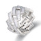   New Arrival Baguette Cut CZ Diamond Ring