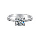 Dawn 1.0 Carats Sterling Silver VVS1 Womens Moissanite Rings