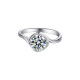 Alexia Glamorous Women 1.0 Carats Sterling Silver VVS1 Moissanite Rings