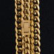 10mm Stainless Steel Miami Cuban Link Chain and Bracelet Set