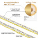 Cool 5mm 14K Gold CZ Diamond Mens Tennis Chains