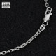 New Arrival 2.5mm 925 Sterling Silver Mens Cable Chains