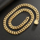 Classic 12mm Miami Cuban Mens Chain 6-Side with Embossed Clasp