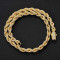 Hip Hop 8mm CZ Diamond Mens Rope Chain