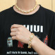 Trendy Hip Hop 15mm Eight Style Mens  Diamond Chain 