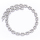 Sparkly 12mm Geometric Figure Diamond Chain for Men