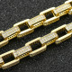 Sparkly 8mm H-barDiamond Chain for Men