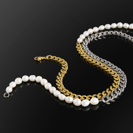 New Arrival Women Baroque Pearl Necklace