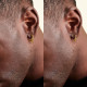 15mm 2in1 Mens Round Hoop Earring Twisted with Detachable Rings